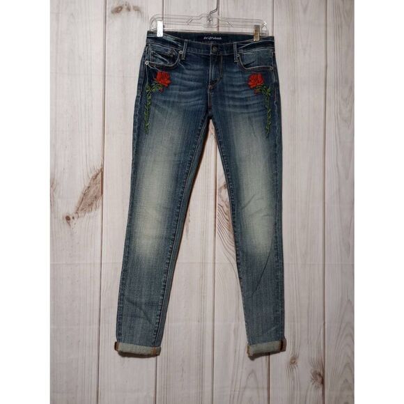 Driftwood Jeans Ladies 26 Skinny Embroidered - Picture 1 of 9